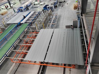 Pre-Anodizing Long Belt Buffer Transfer System